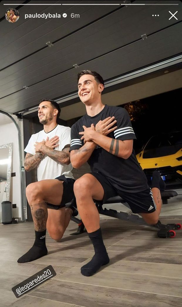 Dybala, ospite speciale in palestra: sorrisi argentini con Paredes – FOTO- immagine 2