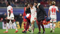 Lipsia, lesione ai legamenti della caviglia per Xavi Simmons: Inter in forte dubbio