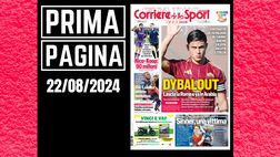 Prima pagina Corriere dello Sport: tanto mercato in Serie A