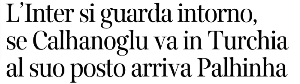 Corsera sicuro: “Se Calhanoglu va in Turchia, al suo posto all’Inter arriva…”- immagine 2