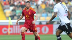 Udinese-Roma 1-2: decide la testa di Cristante. De Rossi a +4 sull’Atalanta
