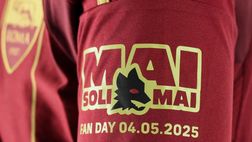 Roma-Fiorentina, iniziative per il ‘Fan Day 2025’: patch speciale ‘Mai soli mai’