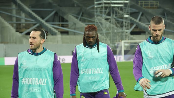 GERMOGLI PH: 26 FEBBRAIO 2026 FIRENZE STADIO ARTEMIO FRANCHI CONFERENCE LEAGUE FIORENTINA VS JAGIELLONIA NELLA FOTO KEAN Poteva finire peggio? Gazzetta: “Fiorentina, menomale che non c’era Pietuszewski” - immagine 1