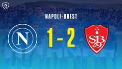 Napoli ancora imballato, il Brest ne approfitta! Ma ci sono segnali positivi