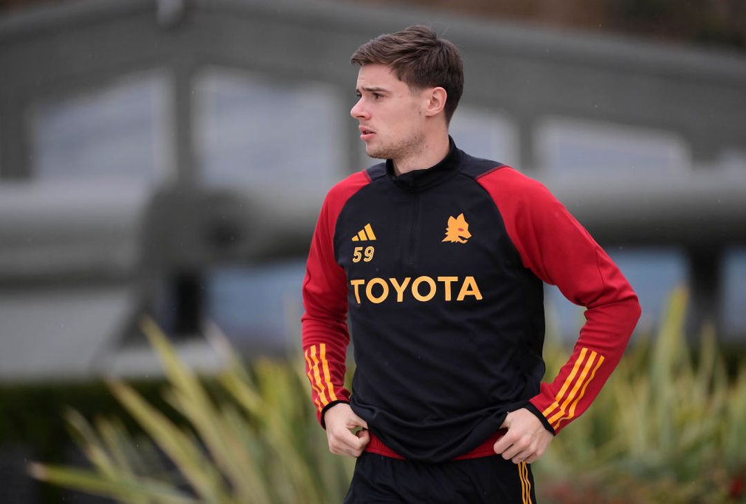 Roma, primo allenamento in vista della Fiorentina – FOTO GALLERY - immagine 16