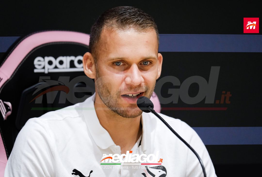 FOTO PALERMO, la presentazione di Alexis Blin in conferenza stampa (Gallery) - immagine 4