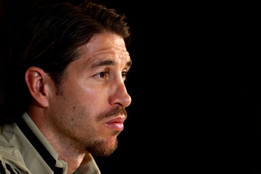 JEDDAH, ARABIA SAUDITA - 11 GENNAIO: Sergio Ramos del Real Madrid parla ai media. (Foto di Francois Nel/Getty Images) Sergio Ramos