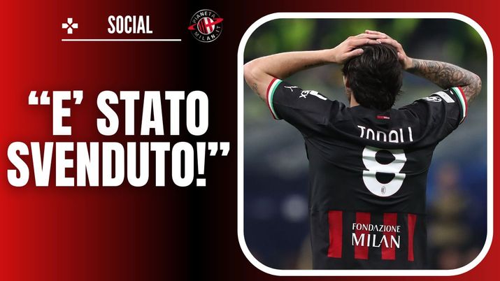 Sandro Tonali ex AC Milan derby Milan-Inter 0-2 Champions League 2022-2023