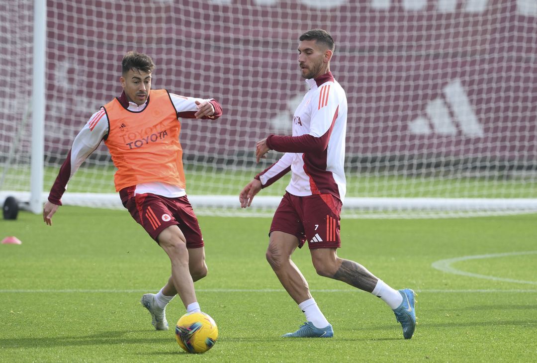 Trigoria, la seduta di allenamento dopo la sconfitta con l’Atalanta – FOTO GALLERY - immagine 7