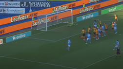 VIDEO Lecce-Napoli 0-1, gli highlights: Raspadori decide il match su punizione