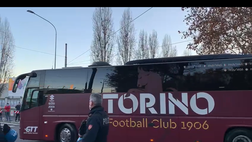 Video – L’arrivo allo stadio Grande Torino del pullman granata