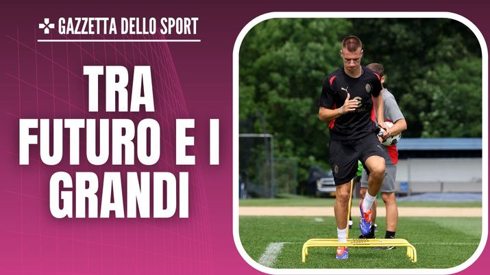 Francesco Camarda allenamento AC Milan News