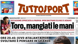 PRIMA PAGINA TUTTOSPORT OGGI: “Monza avanti 2-0, poi ribaltone Inter”