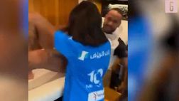 VIDEO / Il figlio di Marcelo incontra Neymar e piange