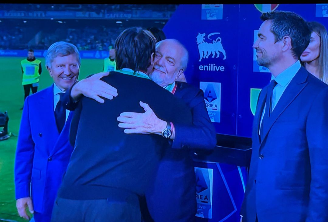 GALLERY Il momento più bello: la premiazione del Napoli campione d’Italia - immagine 50