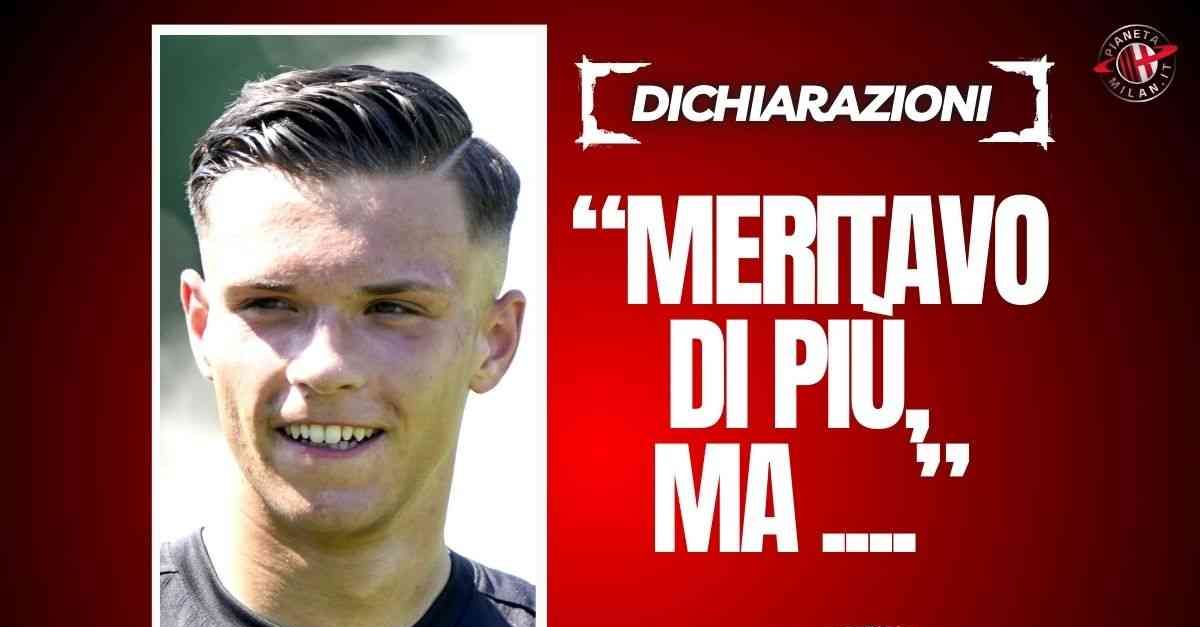 Simic: “Milan, meritavo di più. Ero forte per essere titolare. La società …” Simic: “Milan, meritavo di più. Ero forte per essere titolare. La società …”