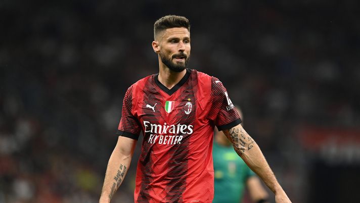 Olivier Giroud, attaccante del Milan