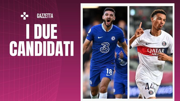 Armando Broja (attaccante Chelsea) e Hugo Ekitike (attaccante PSG), obiettivi di calciomercato del Milan | AC Milan News (Getty Images) Broja Ekitike Calciomercato AC Milan