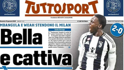 PRIMA PAGINA TUTTOSPORT OGGI: “Lukaku da scudetto. Capolavoro Conte”
