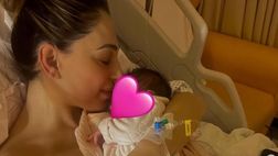 Anna Tatangelo mamma bis, è nata Beatrice: “Le parole non bastano”