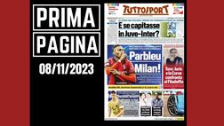 Prima pagina Tuttosport: “Parbleu Milan!”