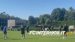 VIDEO FCIN1908 / Inter, inizia il torello ma manca qualcuno: “Oh dov’è Lauti?”