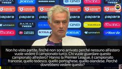 VIDEO / Mou impazzisce: “Il campionato turco puzza e non lo guarda nessuno”