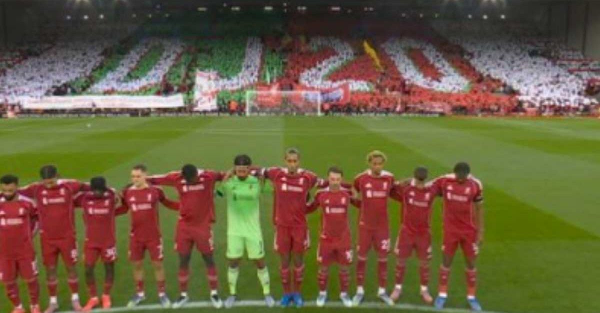 “You’ll never walk alone”, omaggio da brividi per Diogo Jota | VIDEO “You’ll never walk alone”, omaggio da brividi per Diogo Jota | VIDEO