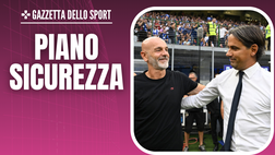 Derby di fuoco e paura incidenti: scatta il piano sicurezza per Milan-Inter