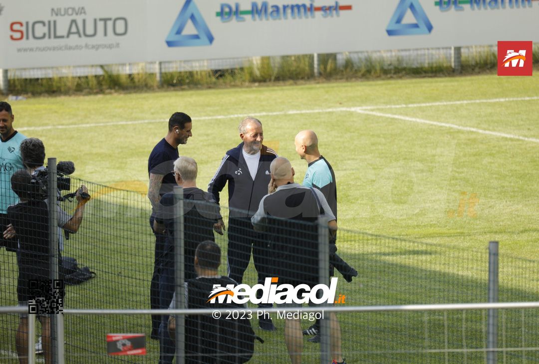 FOTO Ritiro Palermo, day 2: partitella e colloquio Corini-Rinaudo (Gallery) - immagine 53