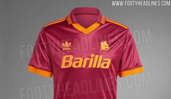 Roma, ecco l’anticipazione del remake Adidas della maglia del 1993- immagine 2