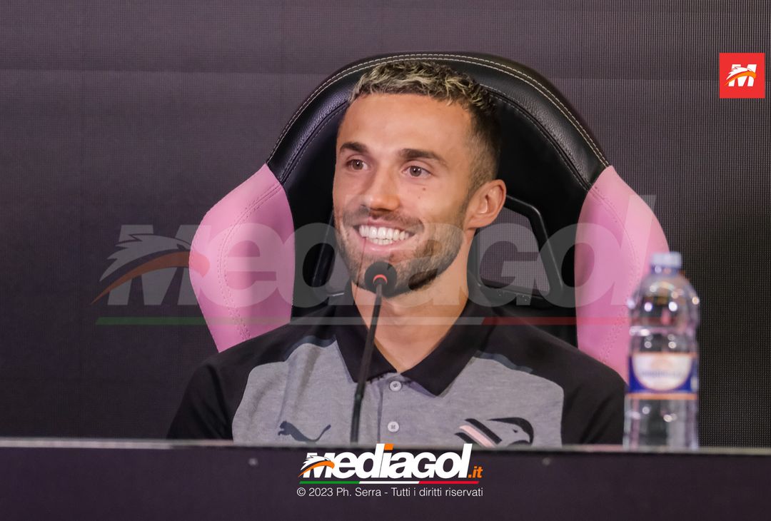 FOTO PALERMO, Federico Di Francesco presentato in conferenza stampa (GALLERY) - immagine 24