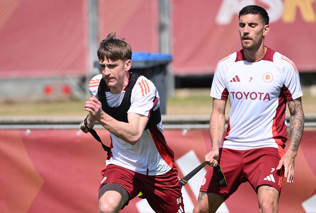 Trigoria, l’allenamento a tre giorni dal Lecce – FOTO GALLERY - immagine 10
