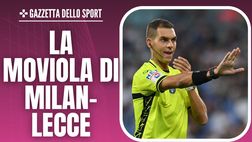 Milan-Lecce, la moviola di Gazzetta: dubbi sul rosso e sul primo gol