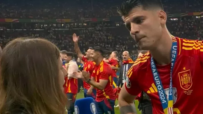 Morata: “Tanti italiani tifavano Spagna. Milan? Ora festa e vacanze, poi vediamo” - immagine 1