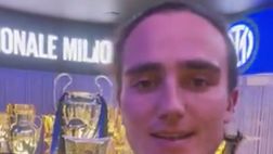 Inter, visita speciale: oggi in sede il tennista nerazzurro Mattia Bellucci