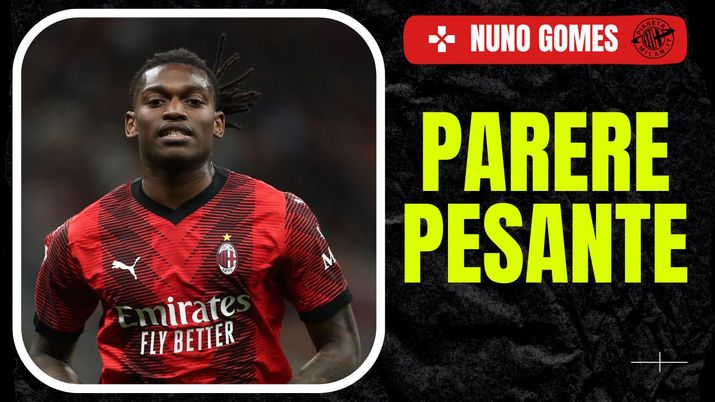 Rafael Leao AC Milan Milan-Salernitana 3-3 Serie A 2023-2024