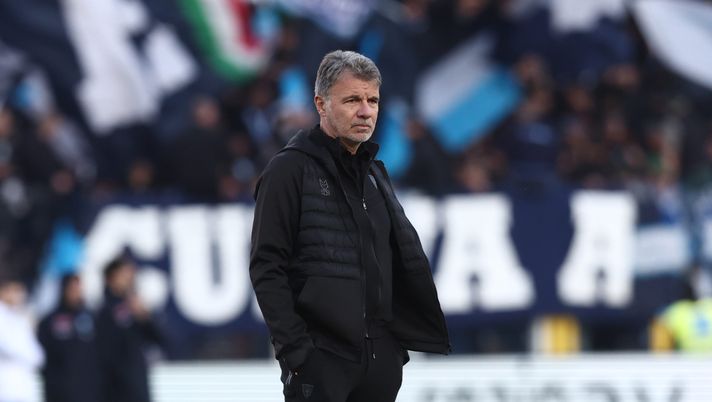 LECCE, ITALY - APRIL 07: Head coach of Lecce Marco Baroni before the Serie A match between US Lecce and SSC Napoli at Stadio Via del Mare on April 07, 2023 in Lecce, Italy. (Photo by Maurizio Lagana/Getty Images) UFFICIALE – Lazio, Lotito batte il primo colpo: è un pupillo di Baroni - immagine 1