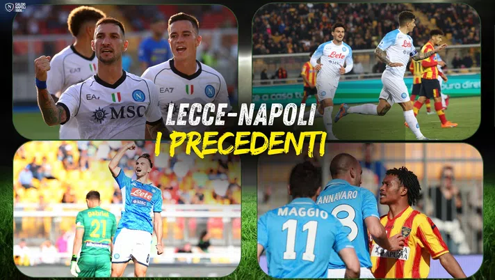 lecce napoli precedenti