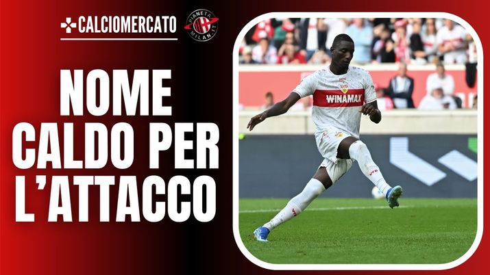 Serhou Guirassy, attaccante dello Stoccardo e obiettivo di mercato del Milan 05/12/2023 PianetaMilan.it