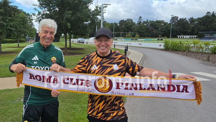 Gasperini incontra il tifoso giramondo a Burton: “Dobbiamo essere pronti per l’esordio” - immagine 1