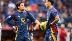 Roma, niente divisa da trasferta contro l’Athletic: in campo con la maglia blu