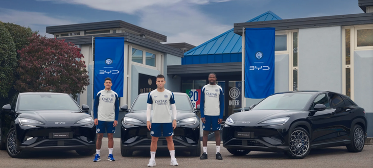 La consegna delle nuove SEALION 7 INTER EDITION del Gruppo BYD- immagine 3