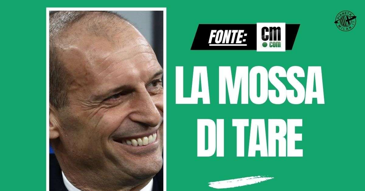 allenatore milan tare contatta allegri ostacolo napoli