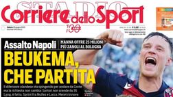 Il Napoli sui media: le prime pagine dei quotidiani di oggi