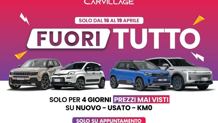 Fuori Tutto Car Village: 4 giorni di sconti imperdibili su nuovo, noleggio, Km0 e usato - immagine 1