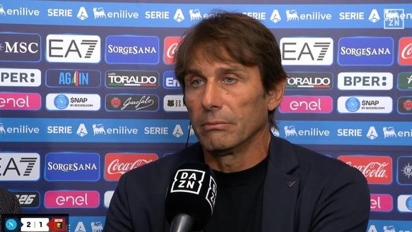 dazn Conte: “Genoa? L’anno scorso ci stava facendo perdere lo scudetto! Il Napoli campione deve…”- immagine 3
