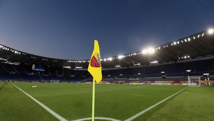 ROME, ITALY - JUNE 24: A general view of the Stadio Olimpico before the Serie A match between AS Roma and UC Sampdoria at Stadio Olimpico on June 24, 2020 in Rome, Italy. (Photo by Paolo Bruno/Getty Images) Roma-Torino, le ultime dai campi: terminato il riscaldamento. - immagine 1