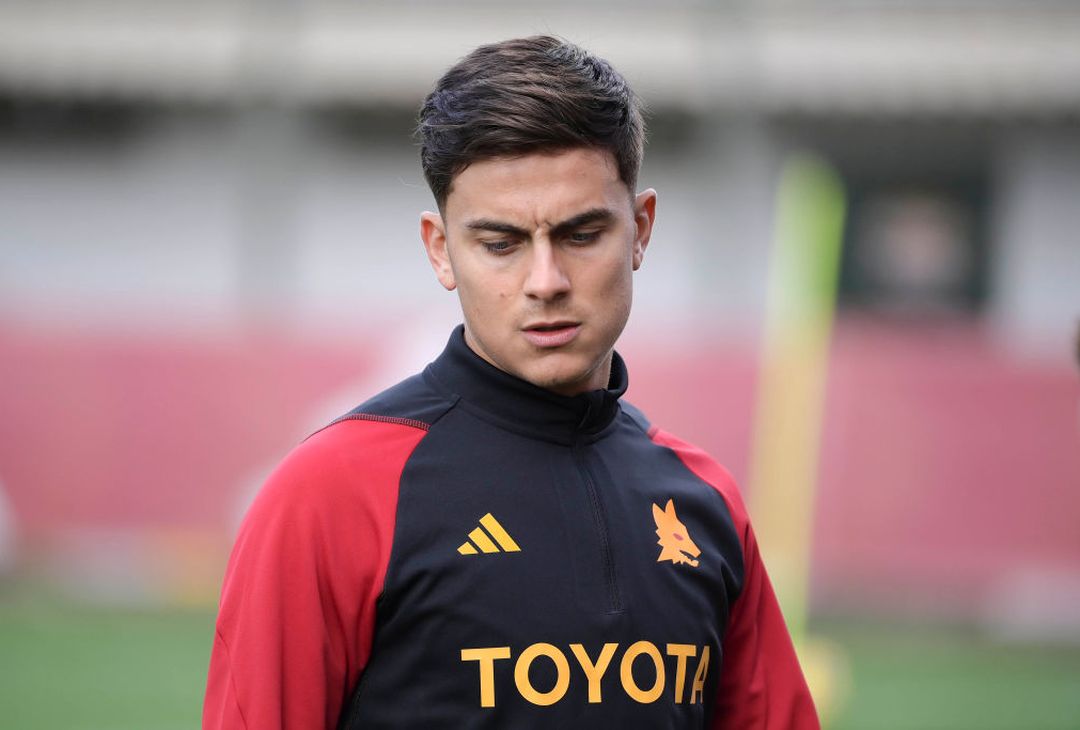 Roma, seduta con vista sul Lecce: in gruppo Dybala e Renato Sanches – FOTO GALLERY - immagine 9