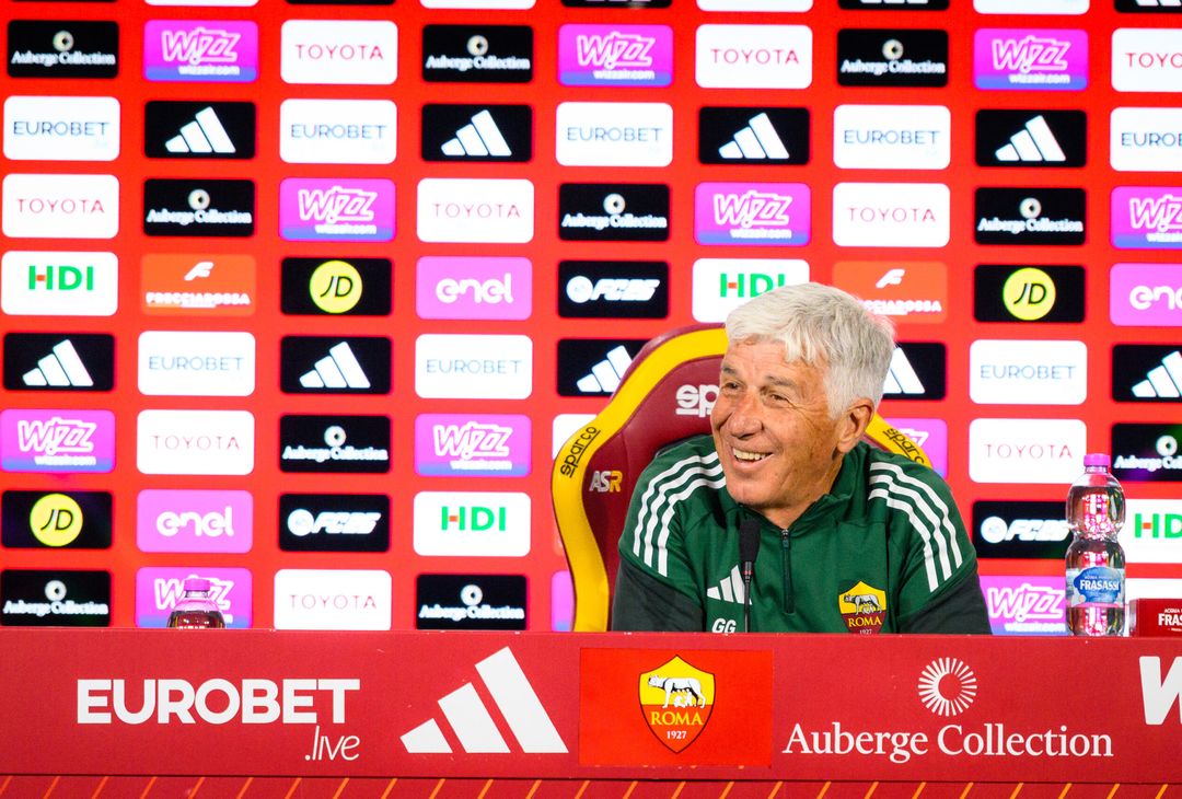 Roma-Fiorentina, la conferenza stampa di Gasperini – FOTOGALLERY- immagine 1